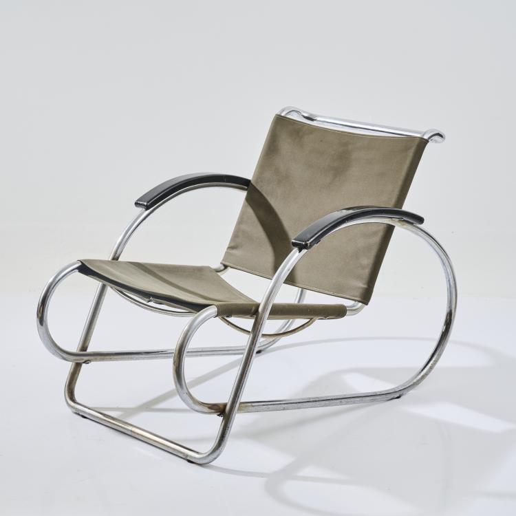 Hauptbild zu Objekt, Armchair 'ML 43', 1931, Erich Dieckmann, Metz & Co., Rotterdam, 