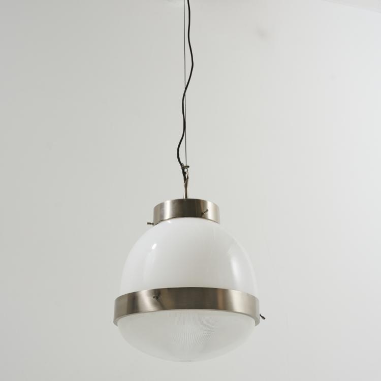 Hauptbild zu Objekt, Deckenleuchte 'Delta', um 1960 (Entwurf), Sergio Mazza, Artemide, Mailand / Milan, 183A 369