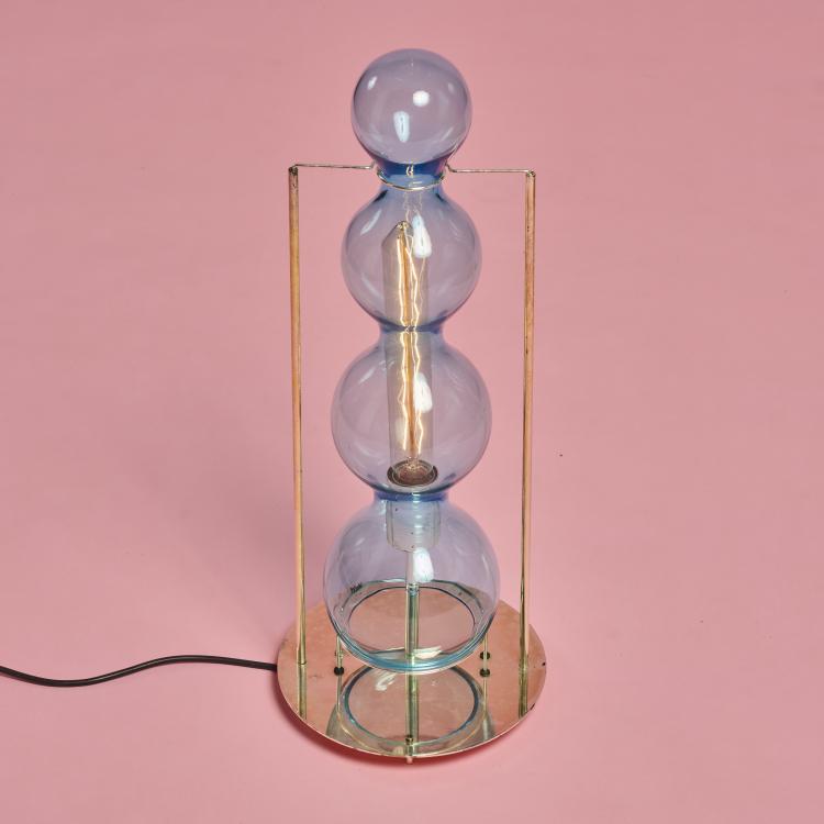 Bild 4 zu Objekt, Tischleuchte 'Star Trek', 1986 (Entwurf), Jeannot Cerutti, Veart, Murano, 183A 585