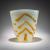 Vase 'Decoro argento', 1966