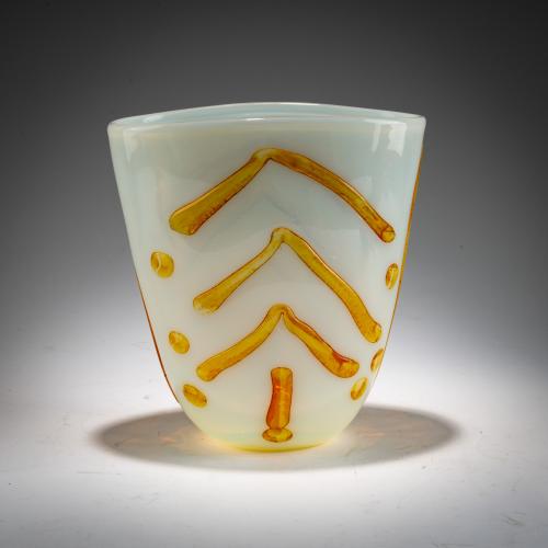 Vase 'Decoro argento', 1966