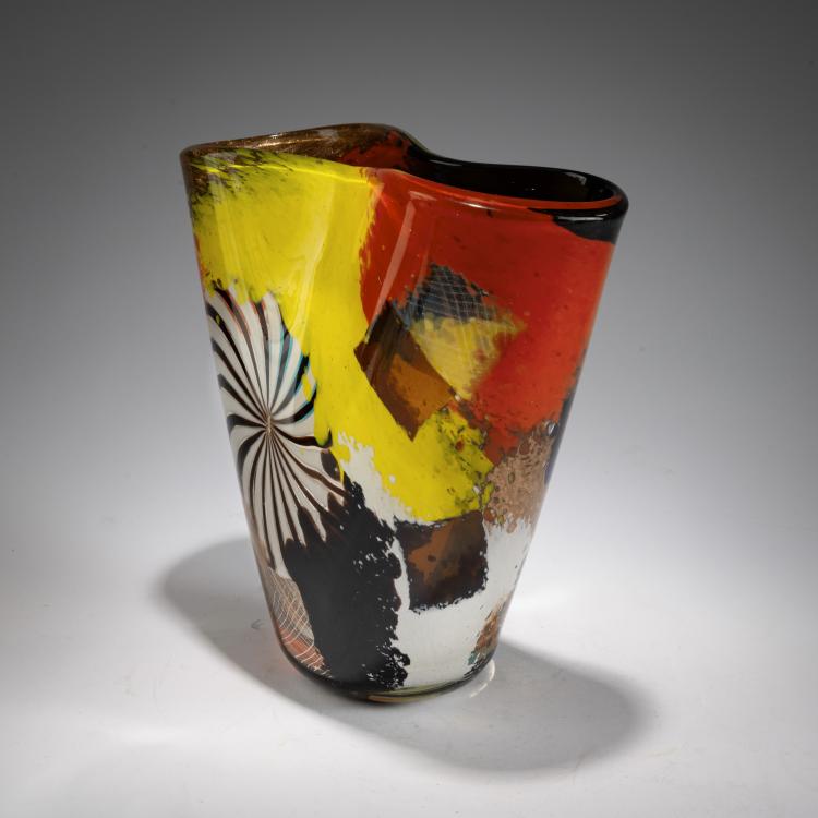 Bild 1 zu Objekt, Vase 'Oriente', 1952, Dino Martens, Toso, Aureliano, Murano, 183B 740
