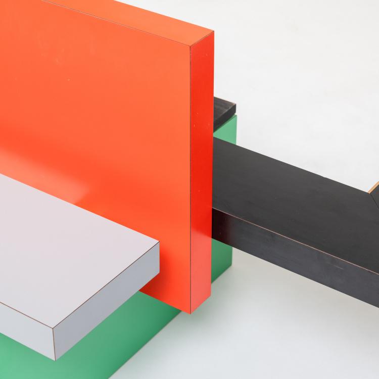Bild 7 zu Objekt, Bett 'Horizon', 1984 (Entwurf), Michele De Lucchi, Memphis, Mailand / Milan, 183A 574