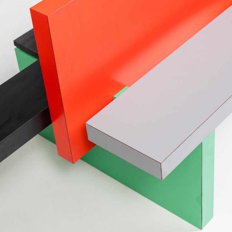 Bild 8 zu Objekt, Bett 'Horizon', 1984 (Entwurf), Michele De Lucchi, Memphis, Mailand / Milan, 183A 574