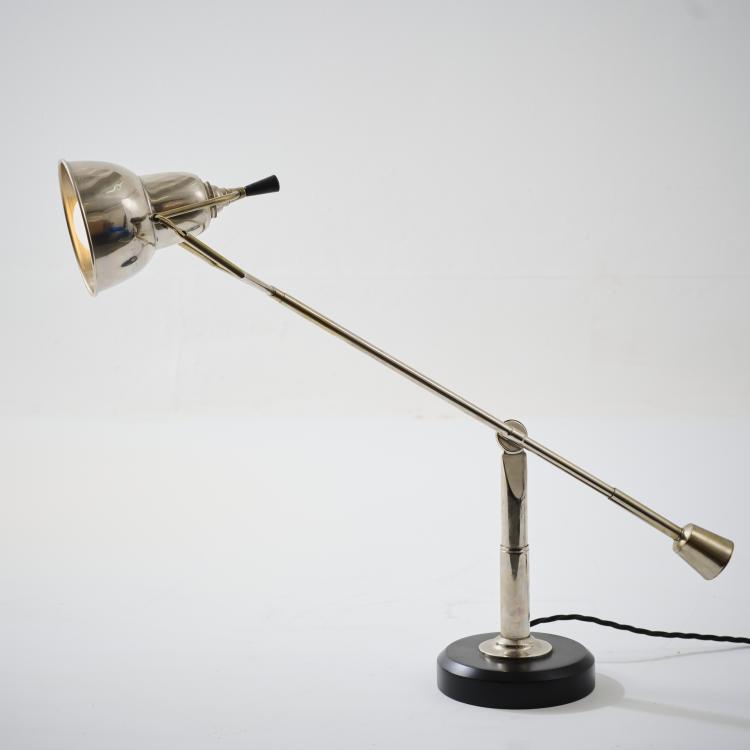 Bild 1 zu Objekt, 'Buquet'-Tischleuchte, 1927 (Entwurf), Edouard Wilfrid Buquet, Frankreich / France, 183A 139