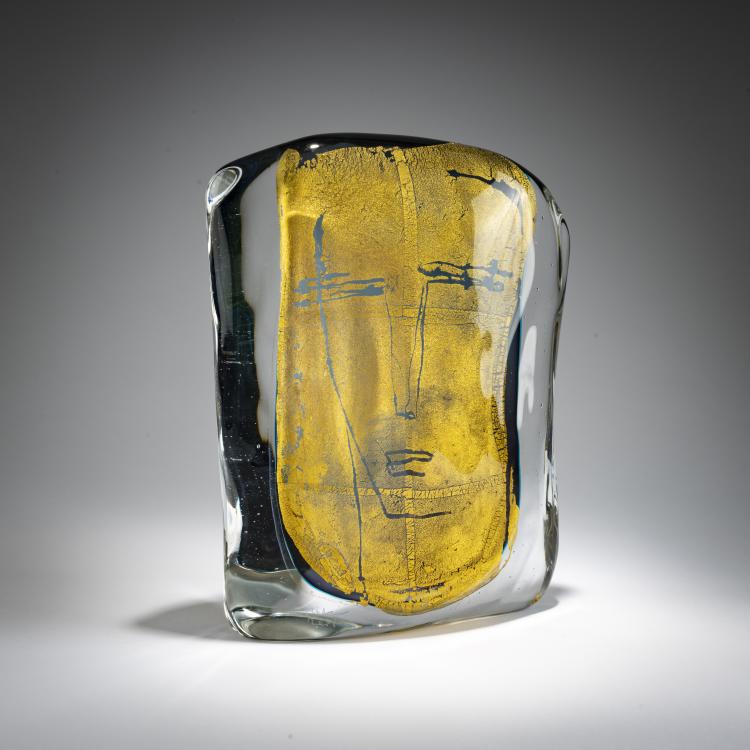 Bild 1 zu Objekt, Glasskulptur 'Beatus Vir', 2008, Luigi Benzoni, 183B 806