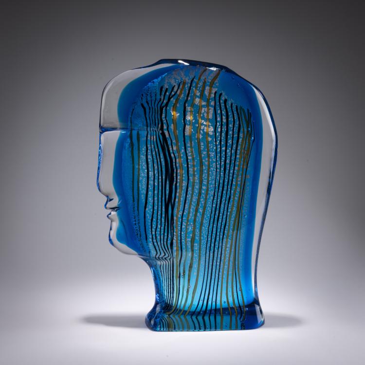 Hauptbild zu Objekt, Glasskulptur 'Profilo', 2008, Luigi Benzoni, 183B 807