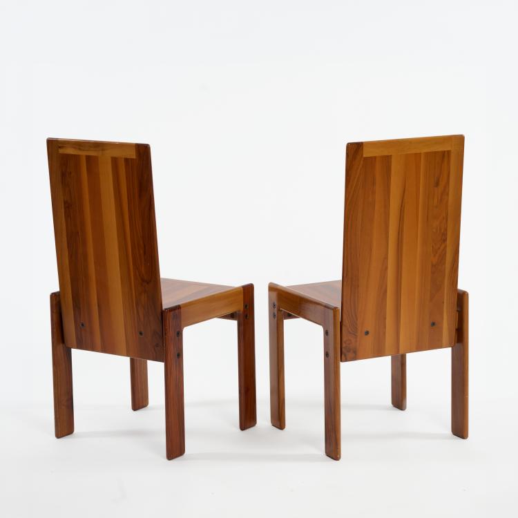 Bild 12 zu Objekt, Tisch und vier St&uuml;hle, um 1980 (Entwurf), Italien / Italy, 183A 550
