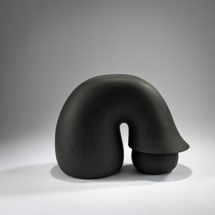 Bild 2 zu Objekt, Karaffe und Becher 'Jug+cup', 2011, Aldo Bakker, Ottink, Frans, Studio ZAND, Amersfoort; Particles Gallery, Breukelen; Perimeter Art and Design, Paris, 183A 93