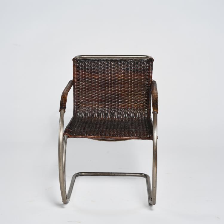 Bild 2 zu Objekt, 'MR 20' cantilever chair, 1927, Ludwig Mies van der Rohe, M&uuml;ller, Joseph, Berlin; Bamberg Metallwerkst&auml;tten, Berlin, 