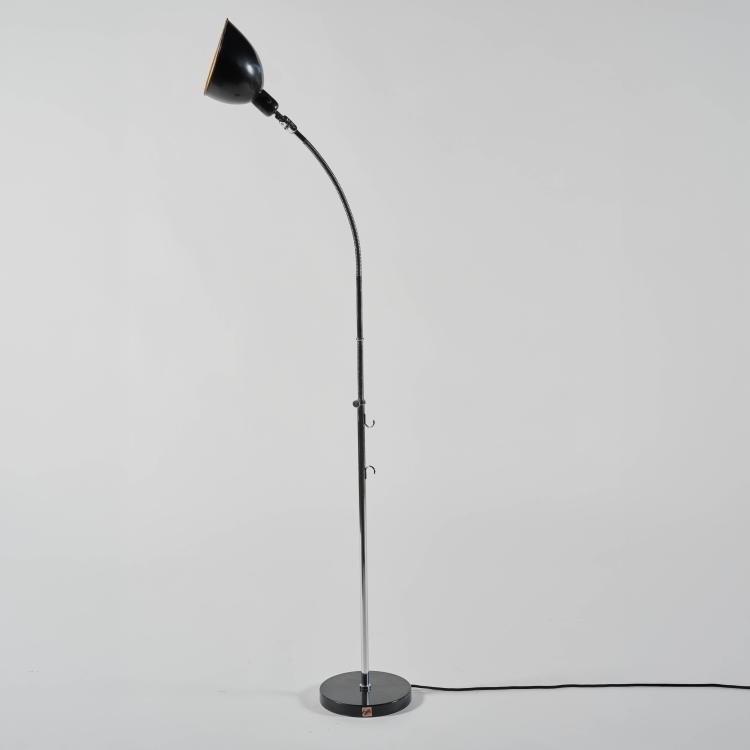 Hauptbild zu Objekt, Floor lamp, 1930s (design), Christian Dell, Belmag, Z&uuml;rich / Zurich, 