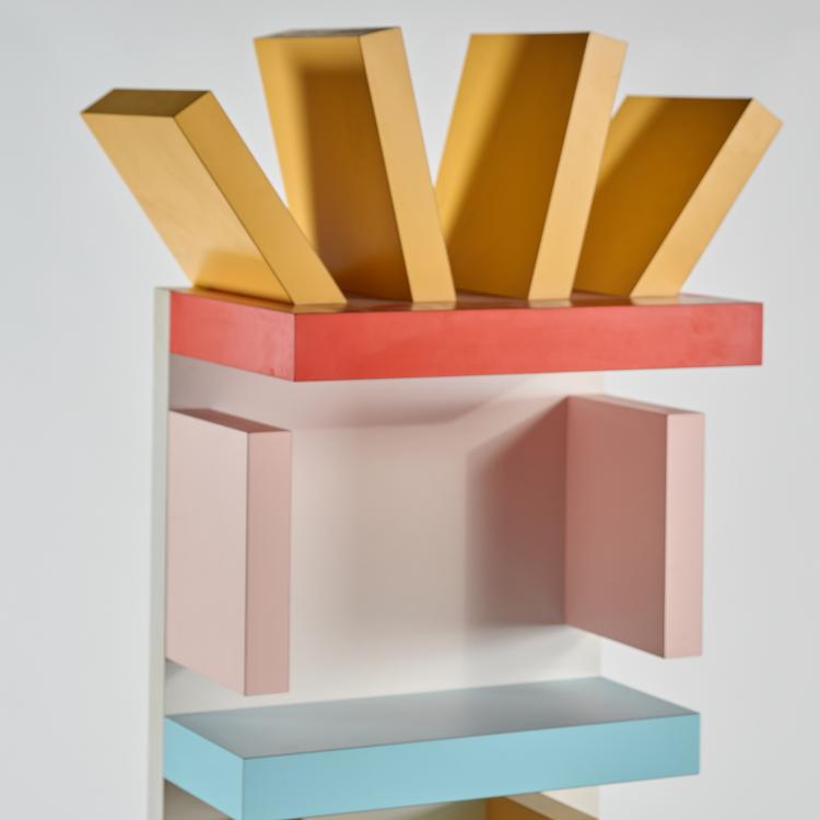 Bild 4 zu Objekt, Regal 'Factotum', 1980 (Entwurf), Ettore Sottsass, Belux oder Kumewa, Wohlen f&uuml;r Alchimia, Mailand / Milan, 