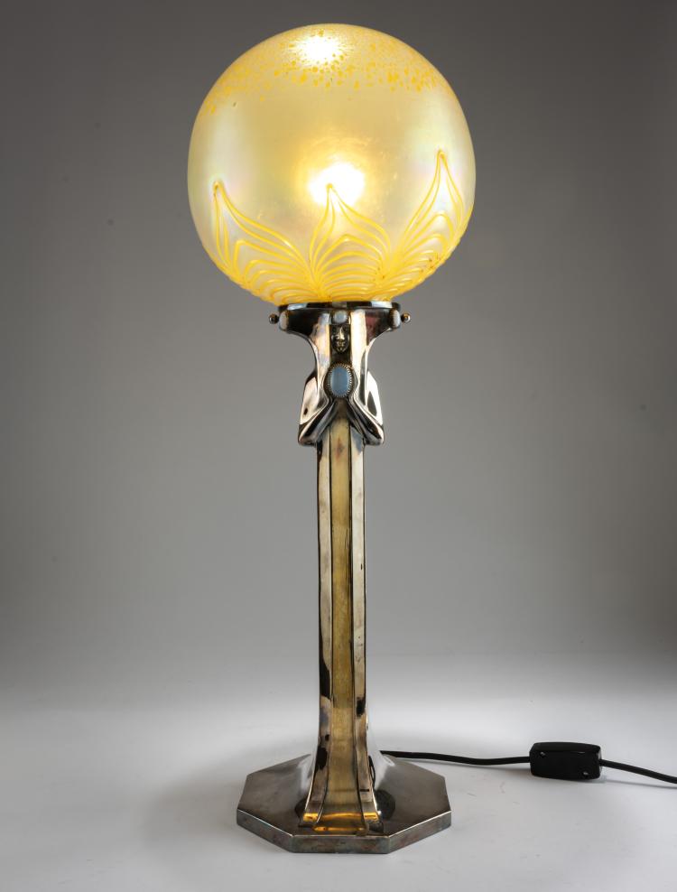 Bild 2 zu Objekt, 'Ph&auml;nomen' table light, 1901, L&ouml;tz Wwe. / Loetz; Hacker, Moritz, 
