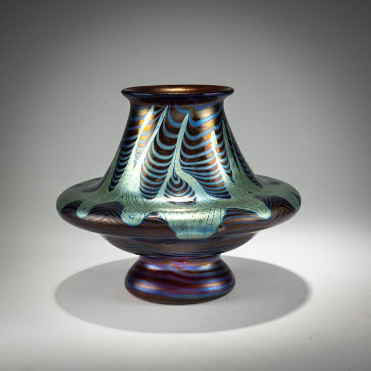 Hauptbild zu Objekt, 'Ph&auml;nomen'-Vase um 1899, L&ouml;tz Wwe., Klosterm&uuml;hle, 