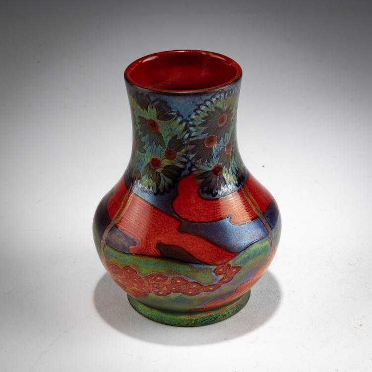Bild 1 zu Objekt, Small vase, c. 1900, Zsolnay, 