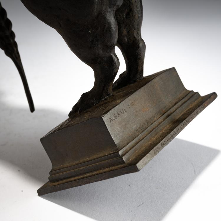 Bild 3 zu Objekt, Eisenfigur 'Der Hamster', 1917, August Gaul, Gladenbeck, 