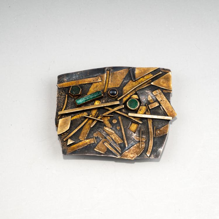 Hauptbild zu Objekt, Brooch, 1990, Hermann J&uuml;nger, 