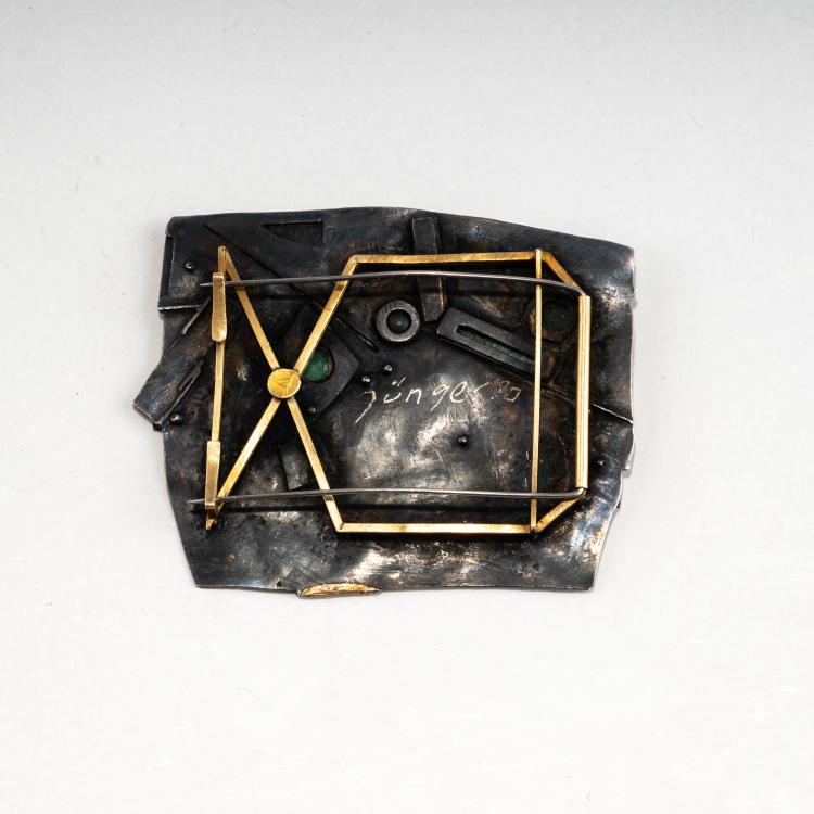 Bild 1 zu Objekt, Brooch, 1990, Hermann J&uuml;nger, 