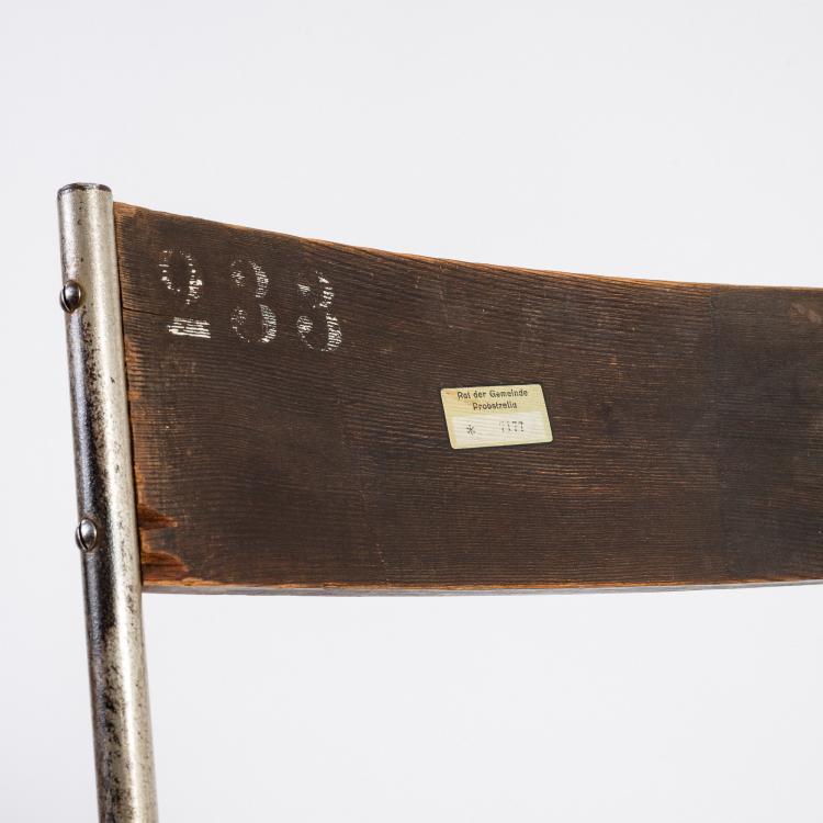 Bild 4 zu Objekt, Folding chair 'Volkshaus Probstzella', 1927/28, Alfred Arndt, Schlosserei Itting, Propstzella, 