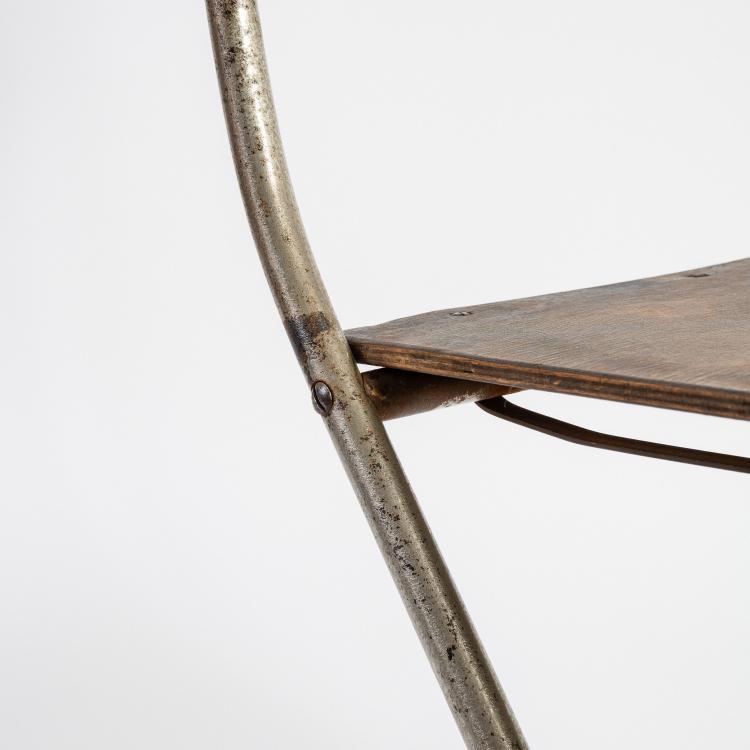 Bild 5 zu Objekt, Folding chair 'Volkshaus Probstzella', 1927/28, Alfred Arndt, Schlosserei Itting, Propstzella, 