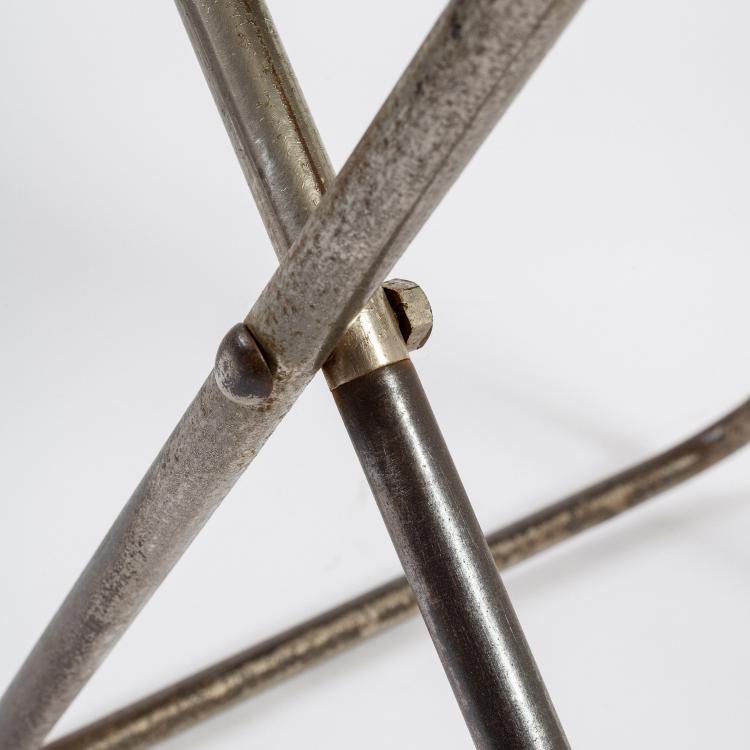 Bild 6 zu Objekt, Folding chair 'Volkshaus Probstzella', 1927/28, Alfred Arndt, Schlosserei Itting, Propstzella, 