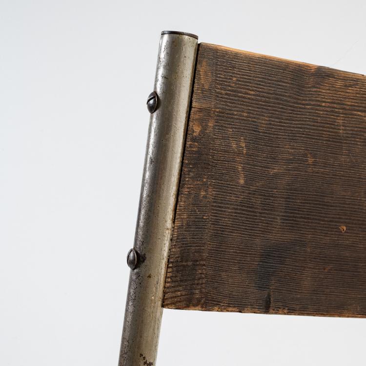 Bild 7 zu Objekt, Folding chair 'Volkshaus Probstzella', 1927/28, Alfred Arndt, Schlosserei Itting, Propstzella, 
