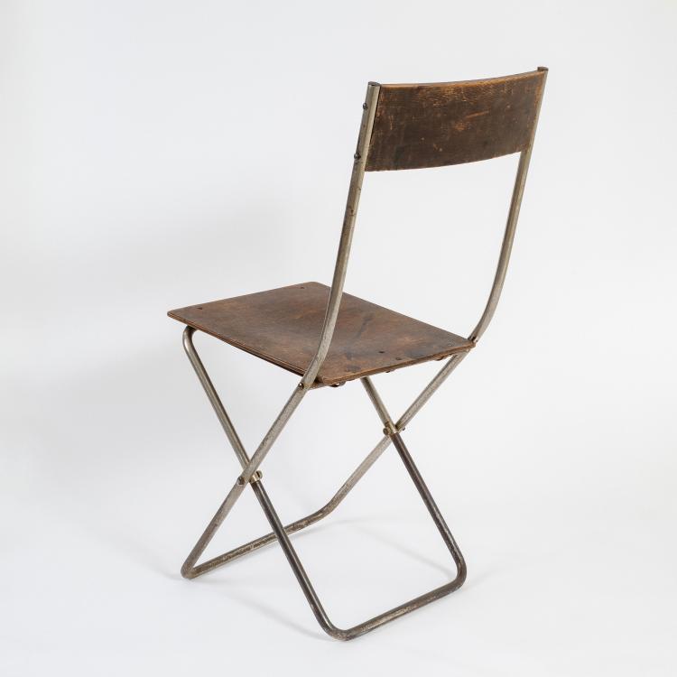 Bild 10 zu Objekt, Folding chair 'Volkshaus Probstzella', 1927/28, Alfred Arndt, Schlosserei Itting, Propstzella, 
