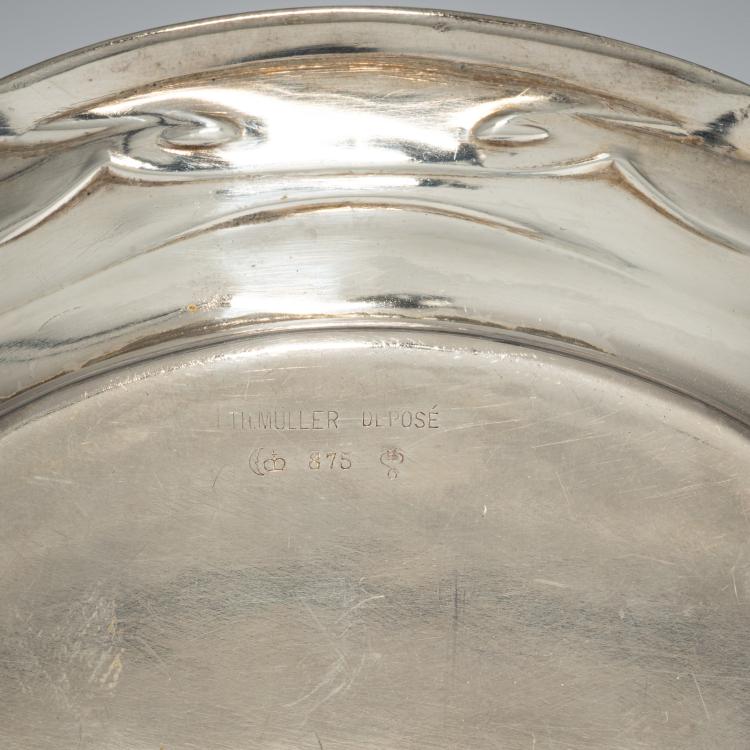Bild 1 zu Objekt, Decorative plate, 1905/06, Henry van de Velde, M&uuml;ller, Theodor, 