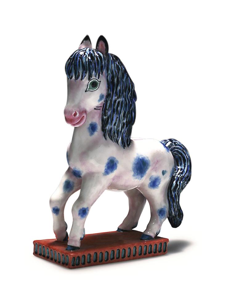 Hauptbild zu Objekt, 'Fairy tale pony', 1957, Luise Terletzki-Scherf, Nymphenburg, KPM, 127B 543