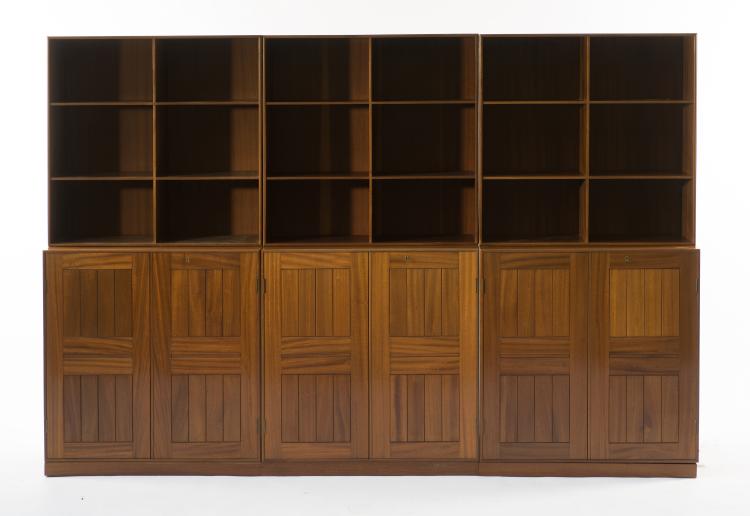 Bild 1 zu Objekt, Drei Regalschr&auml;nke, 1932, Mogens Koch, Rasmussen, Rud., Kopenhagen, 125B 164