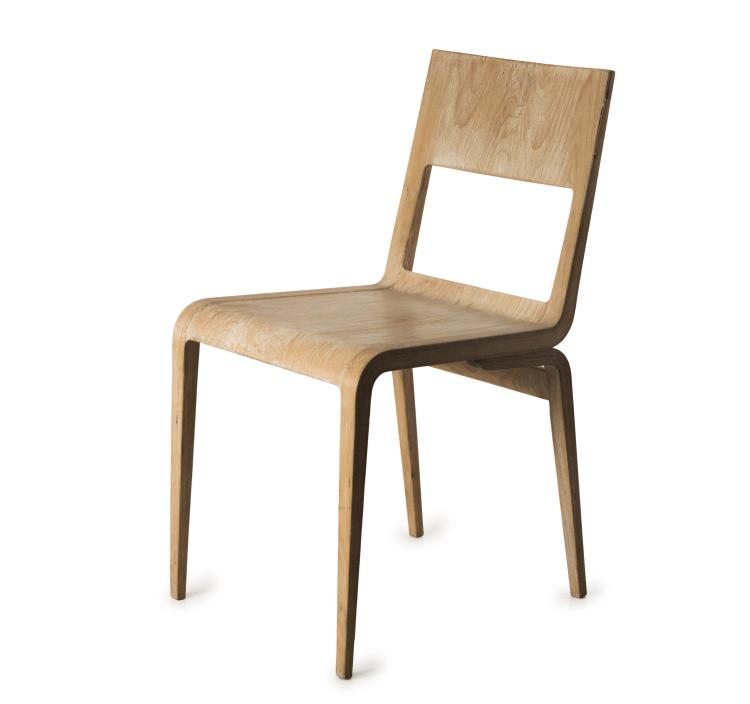 Hauptbild zu Objekt, Zwei Schichtholzst&uuml;hle Modell '50642, sog. Menzel Stuhl', 1950/51, Erich Menzel, VEB Deutsche Werkst&auml;tten, Dresden Hellerau, 130A 100