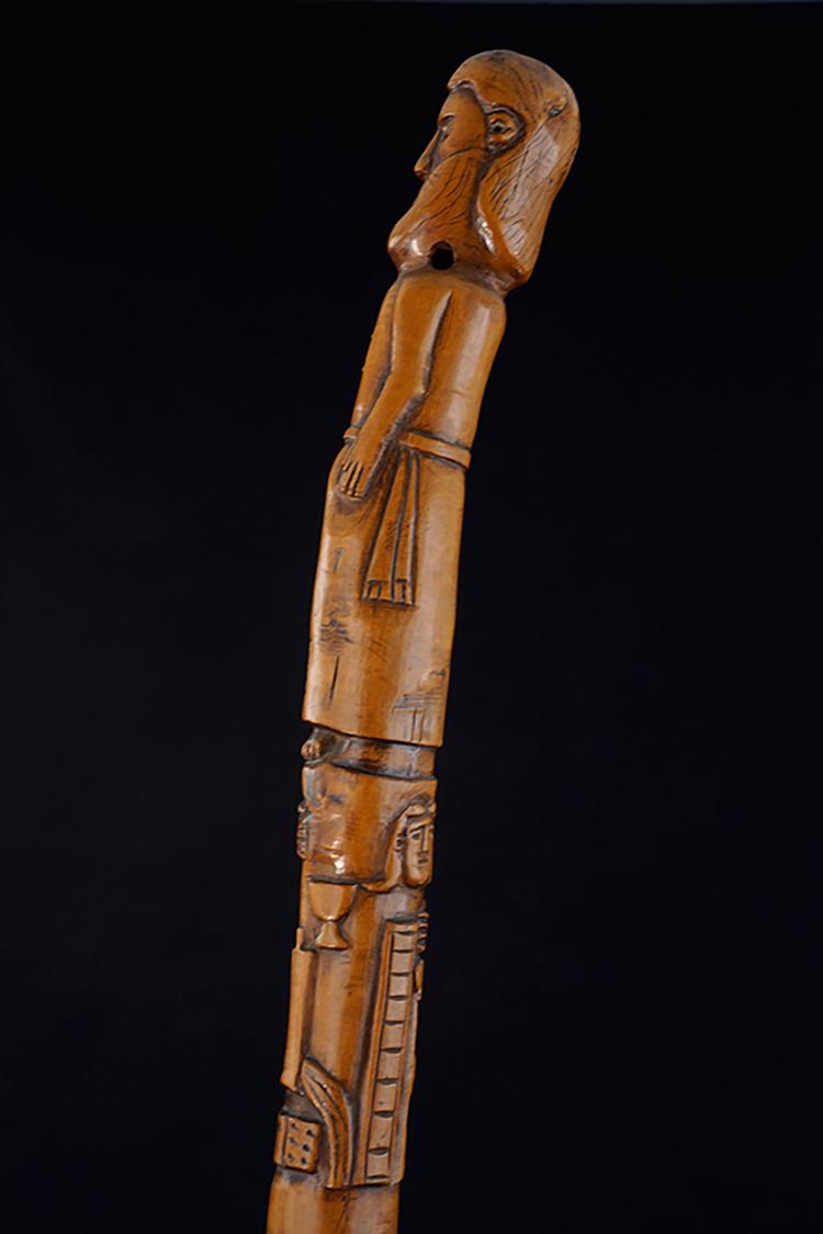 Hauptbild zu Objekt, Missionary's walking stick, Lateinamerika (wohl), 120 835