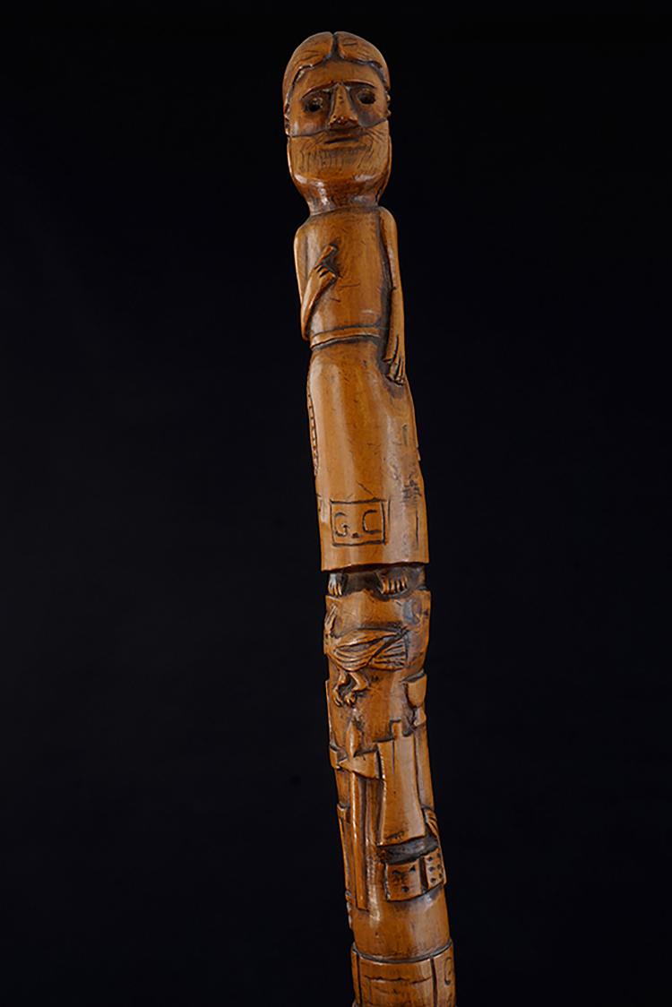 Bild 2 zu Objekt, Missionary's walking stick, Lateinamerika (wohl), 120 835