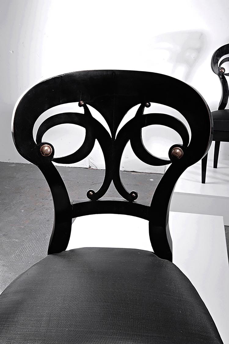 Bild 2 zu Objekt, Vier St&uuml;hle, 1825-30, Norditalien, 122A 1