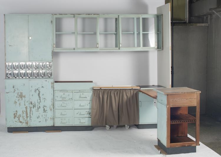 Hauptbild zu Objekt, 'Frankfurt kitchen', 1926, Margarete Sch&uuml;tte-Lihotzky, Grumbach, Frankfurt (zugeschrieben); f&uuml;r das st&auml;dtische Hochbauamt Frankfurt, 133A 4