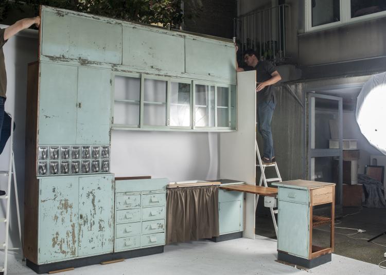 Bild 3 zu Objekt, 'Frankfurt kitchen', 1926, Margarete Sch&uuml;tte-Lihotzky, Grumbach, Frankfurt (zugeschrieben); f&uuml;r das st&auml;dtische Hochbauamt Frankfurt, 133A 4