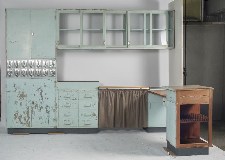 Bild 13 zu Objekt, 'Frankfurt kitchen', 1926, Margarete Sch&uuml;tte-Lihotzky, Grumbach, Frankfurt (zugeschrieben); f&uuml;r das st&auml;dtische Hochbauamt Frankfurt, 133A 4