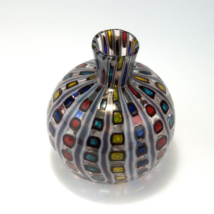 Bild 1 zu Objekt, 'Diamantati' vase, 1968, Ercole Barovier, Barovier & Toso, Murano, 122B 111