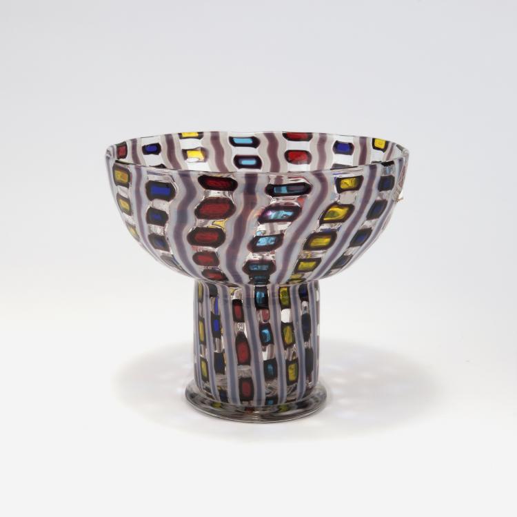 Hauptbild zu Objekt, 'Diamantati' vase 1968, Ercole Barovier, Barovier & Toso, Murano, 122B 113