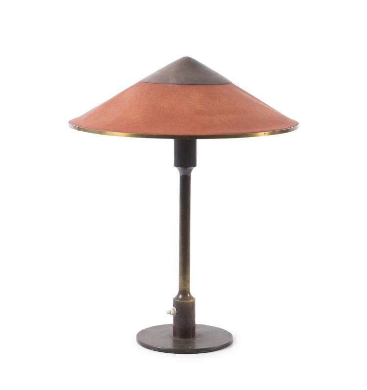 Hauptbild zu Objekt, Tischleuchte 'Kongelys', 1930/40er Jahre, Niels Thykier, Fog & M&oslash;rup, Kopenhagen, 122C 19