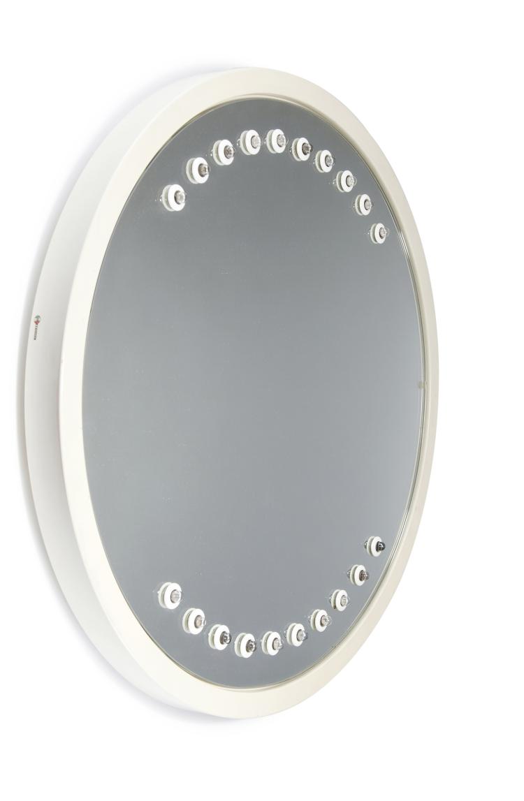 Hauptbild zu Objekt, Beleuchteter Wandspiegel '51/b', 1971, Gino Sarfatti, Arteluce, Mailand, 122A 274