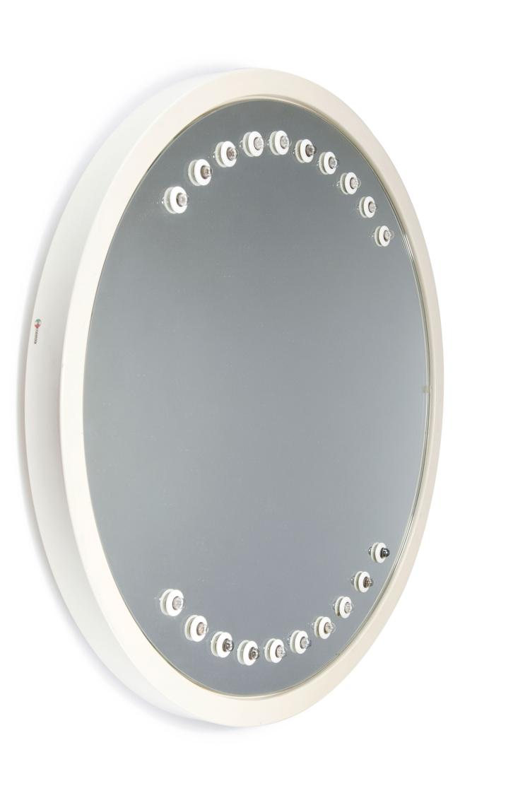 Bild 1 zu Objekt, Beleuchteter Wandspiegel '51/b', 1971, Gino Sarfatti, Arteluce, Mailand, 122A 274