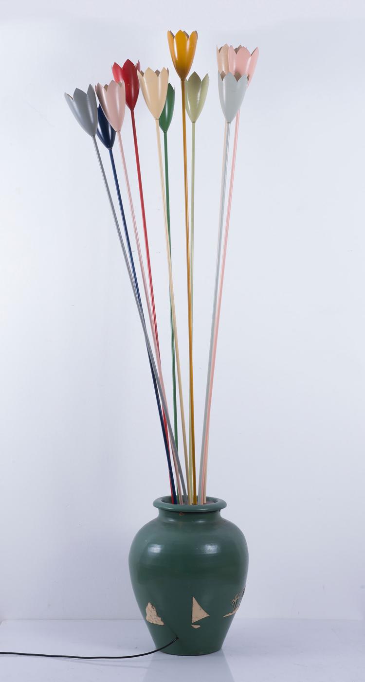 Bild 1 zu Objekt, 'Flowers' floor light, 1950s, Arredoluce, Monza (zugeschrieben), 122A 35