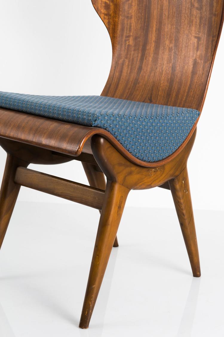 Bild 2 zu Objekt, Four chairs and a table, c1950s, Franco Campo, Home, Turin (zugeschrieben), 122A 28