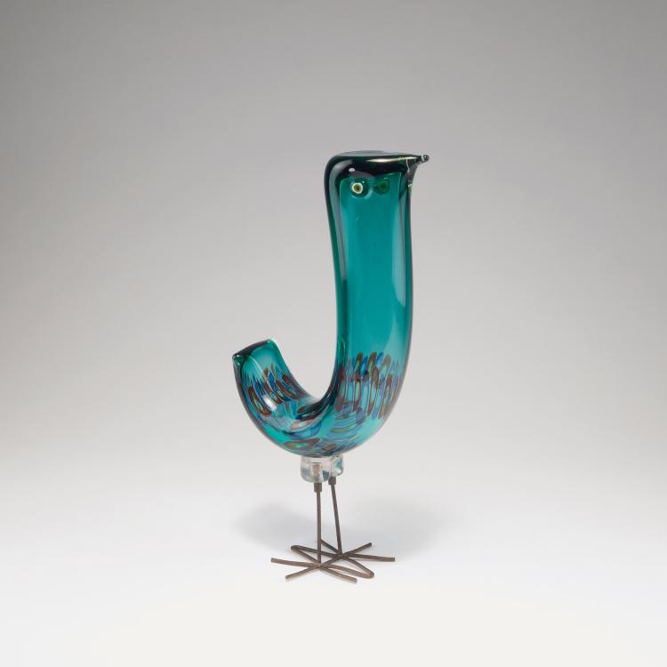 Bild 1 zu Objekt, 'Pulcino' bird, 1962, Alessandro Pianon, Vistosi, Vetreria, Murano, 122B 159