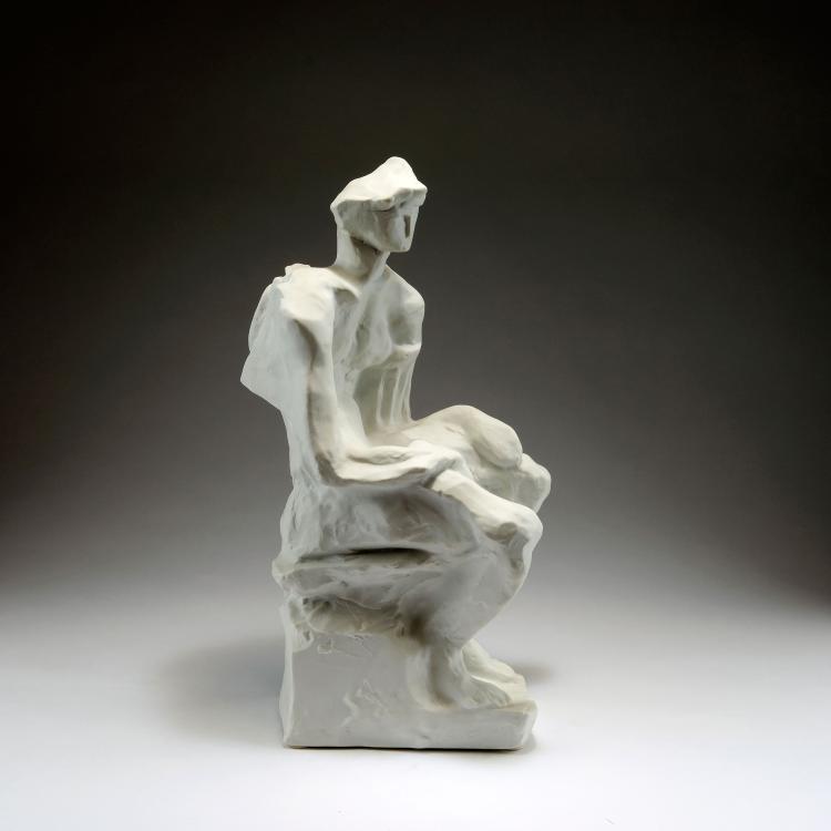 Bild 2 zu Objekt, 'Seated figure', 1991, Sandro Chia, Rosenthal, Selb, 122A 228
