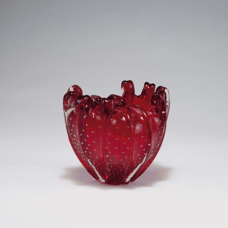 Hauptbild zu Objekt, 'A bolle' vase, c1950, Paolo Venini, Venini & C., Murano, 122B 47