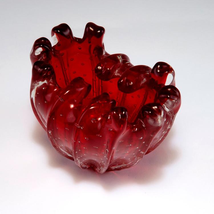 Bild 1 zu Objekt, 'A bolle' vase, c1950, Paolo Venini, Venini & C., Murano, 122B 47