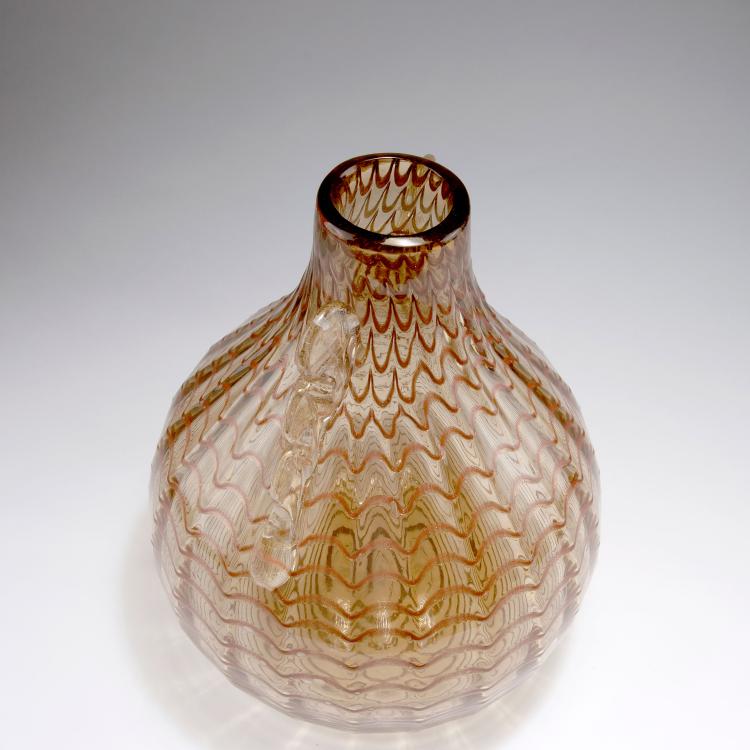 Bild 2 zu Objekt, 'Avventurina' vase, c1936, Ercole Barovier, Ferro Toso Barovier, Murano, 122B 100
