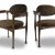 Four armchairs, c1960